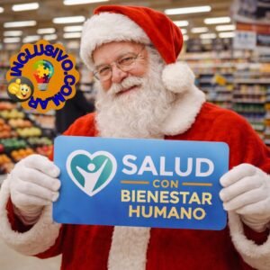 papa noel y su carta a los lectores.