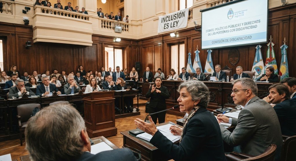 EL CONGRESO DEBATE COMO SERA SERÀ EL PRESUPUESTO FUTURO PARA LA TEMATICA DISCAPACIDAD